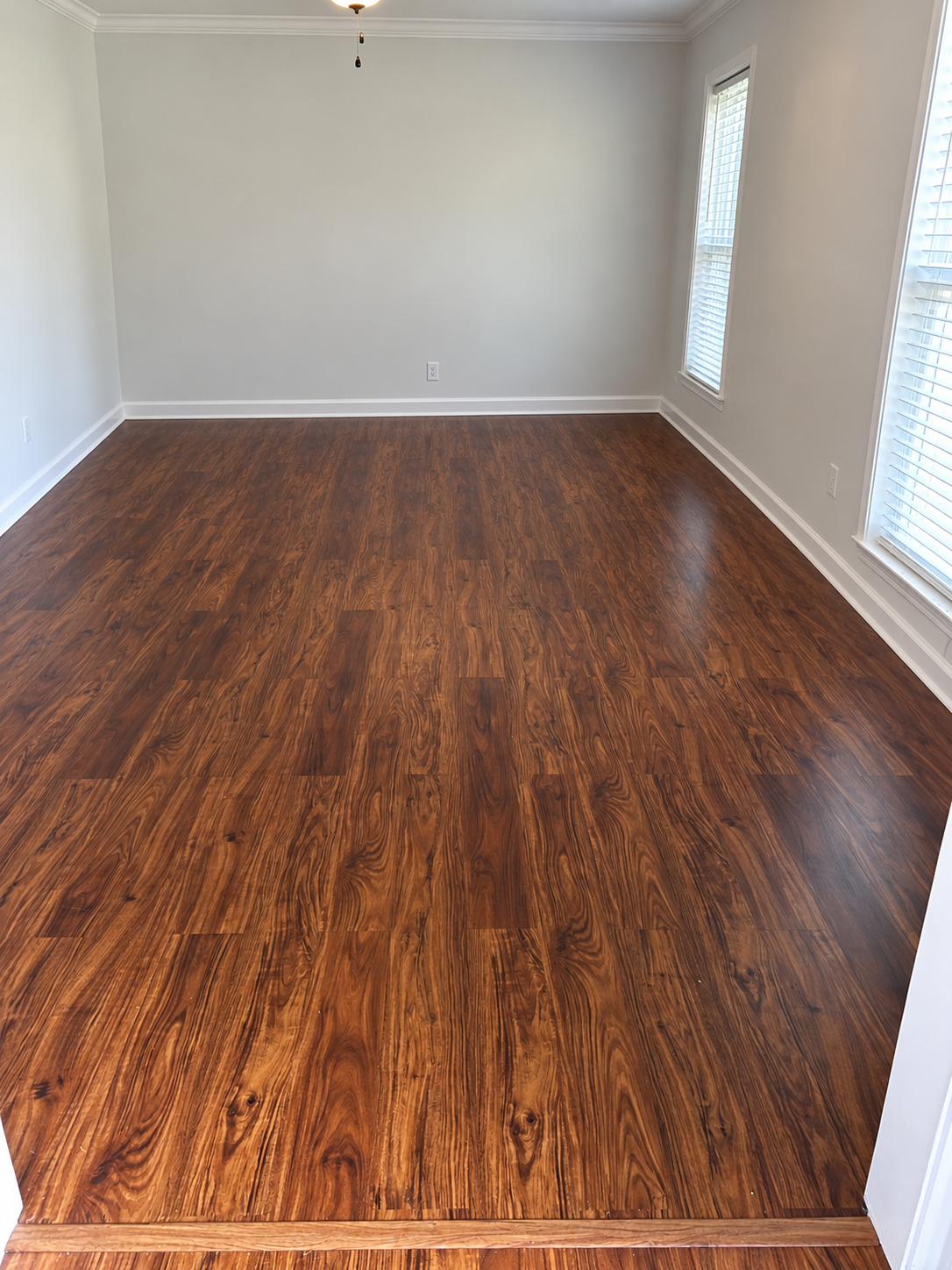 The ceremony room, unstaged